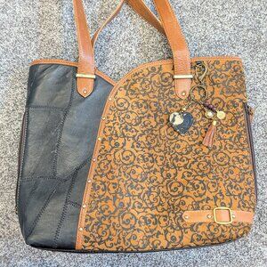 Vaan &  Co. Leather Concealed Carry Gun Purse